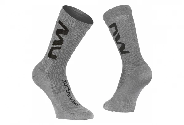 Chaussettes Northwave Extreme Air Jaune Fluo/Noir Noir / Jaune – Image 3