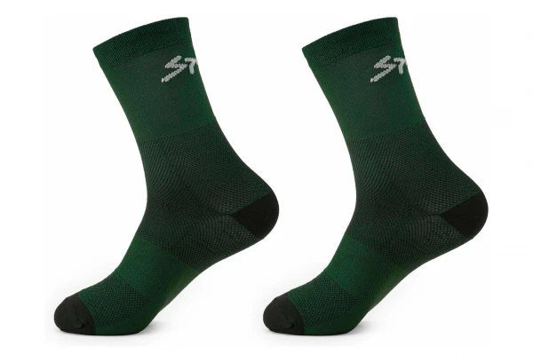 Lot De 2 Paires Chaussettes Spiuk Anatomic Vert