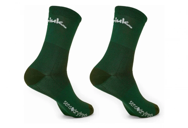 Lot De 2 Paires Chaussettes Spiuk Anatomic Vert – Image 2