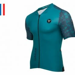Maillot Manches Courtes LeBram Loze Bleu Pelforth Coupe Aero
