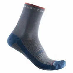 Chaussettes Femme Castelli Rosso Corsa 11 Bleu