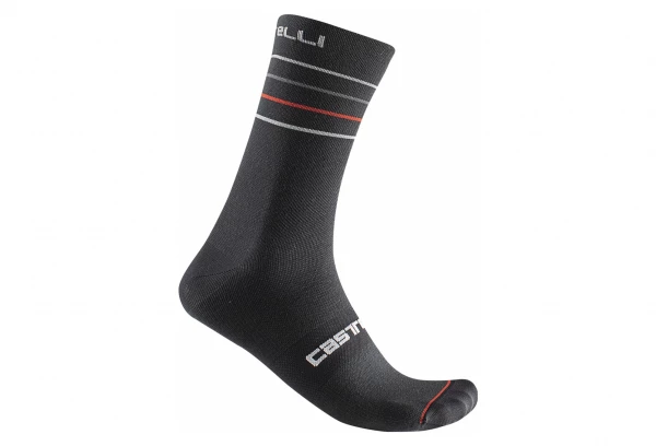 Chaussettes Castelli Endurance 15 Noir