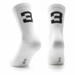 Chaussettes Assos Poker No.3 Blanc