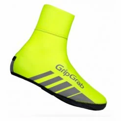 Couvre Chaussures Gripgrab RaceThermo Jaune Flo