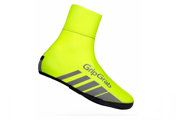 Couvre Chaussures Gripgrab RaceThermo Jaune Flo
