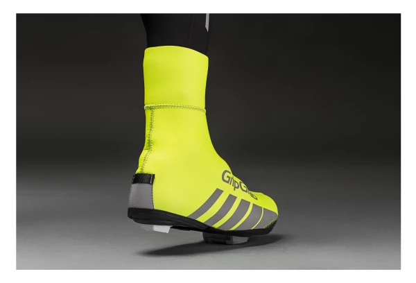 Couvre Chaussures Gripgrab RaceThermo Jaune Flo – Image 2