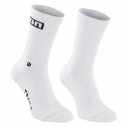 Chaussettes ION Logo Blanc Noir / Blanc
