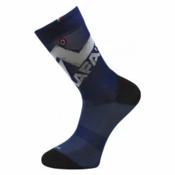 Rafa'l Paire De Chaussettes Rafal Big Logo Bleu Blanc Noir / Rouge