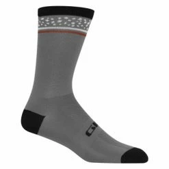 Chaussettes Giro Comp High Rise Portaro Gris