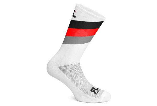 Chaussettes Rafa'l Stripes Blanc / Noir / Rouge