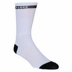 Lake Chaussettes De Cyclisme Blanc