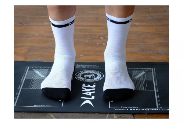 Lake Chaussettes De Cyclisme Blanc – Image 2