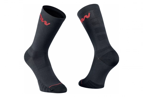 Chaussettes Northwave EXTREME PRO Noir/Vert Gris / Noir – Image 4