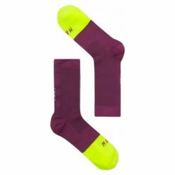 Paire De Chaussettes Maap Division Violet Vert