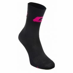 Paire De Chaussettes Route Gaerne G-PROFESSIONNAL Noir / Fushia Bleu / Blanc