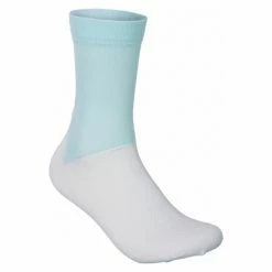 Paire De Chaussettes Poc Essential Road Vert Apophyllite / Blanc Hydrogen Orange / Blanc