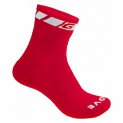 Paire De Chaussettes Gripgrab Midseason Rouge
