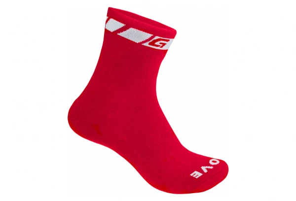 Paire De Chaussettes Gripgrab Midseason Rouge