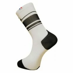 Rafa'l CHAUSSETTE RAFAL BOA Blanc Et Noir Noir / Orange