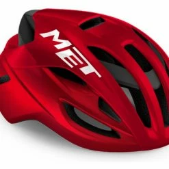 Casque Met Rivale Mips Rouge Metallic Brillant 2022