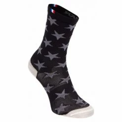 Rafa'l Paire De Chaussettes Rafal Star Noir Blanc Noir / Blanc