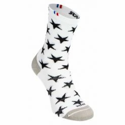 Rafa'l Paire De Chaussettes Rafal Star Blanc Bleu Noir / Blanc