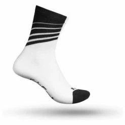 Chaussettes GripGrab Racing Stripes Blanc