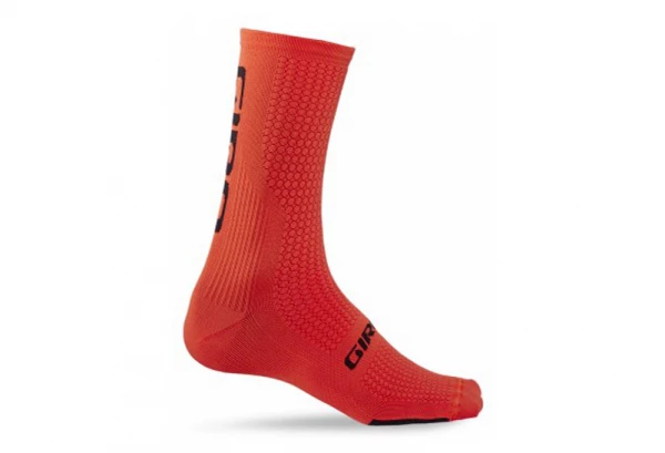 Paire De Chaussettes Giro HRC Team Jaune Fluo / Noir Jaune / Fluo – Image 5