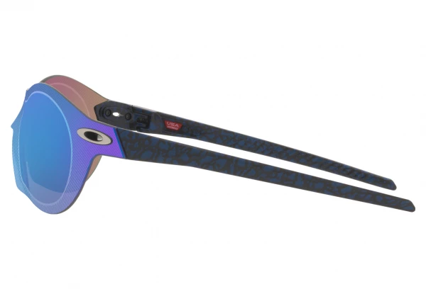Lunettes Oakley Re:Subzero Blue Prizm Sapphire / Ref.OO9098-0348 Noir / Rose – Image 4