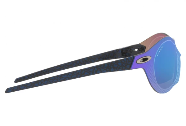 Lunettes Oakley Re:Subzero Blue Prizm Sapphire / Ref.OO9098-0348 Noir / Rose – Image 8
