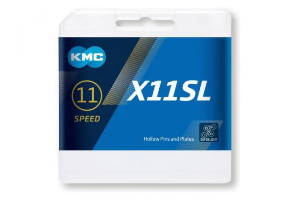 Chaine KMC X11SL 118 Maillons 11V Argent â Image 2