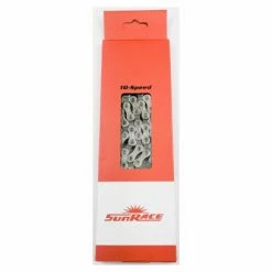 Chaîne SunRace CN10A 10 Vitesses 116 Maillons Argent