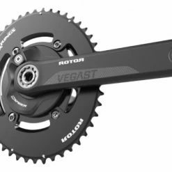 Pédalier Capteur De Puissance Rotor INspider Vegast Aero Oval 52 - 36 Dents
