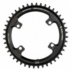 Plateau Wolf Tooth 110 BCD Asymmetric 4-Bolt Shimano GRX Drop-Stop B Noir