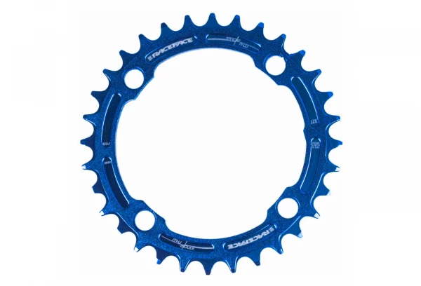 RACE FACE Mono Plateau Narrow Wide 104mm Bleu