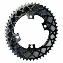 Plateau Ovale AbsoluteBlack Premium Oval Chainring 110/4 BCD Pour Shimano 11 V Noir