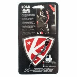 K-EDGE Patte Anti Sauts De Chaîne Pro Road CHAIN CATCHER Noir