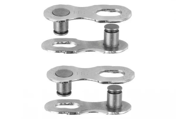 Attache Rapide KMC Missing Link 11R EPT KMC 11V Argent (x2)