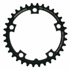 Plateau Stronglight Intérieur Type S CT2 Double 10/11V Noir