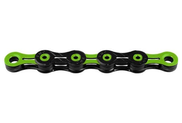 Chaîne KMC DLC11 116 Maillons 11V Noir/Vert