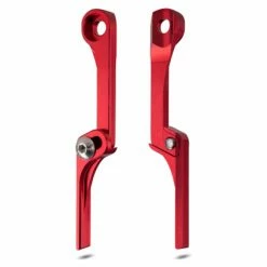 Patte Anti-Déraillement AbsoluteBlack Road Chain Catcher Rouge