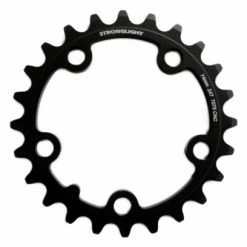 Plateau Intérieur Stronglight Shimano / Sram 74 BCD Type S 5 Branches 3x9/10V Noir