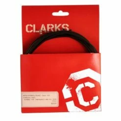 CLARKS Kit Cable + Gaine De Dérailleur Noir