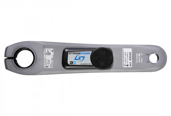 Manivelle Capteur De Puissance Stages Cycling Stages Power L Shimano 105 R7000 Argent â Image 2