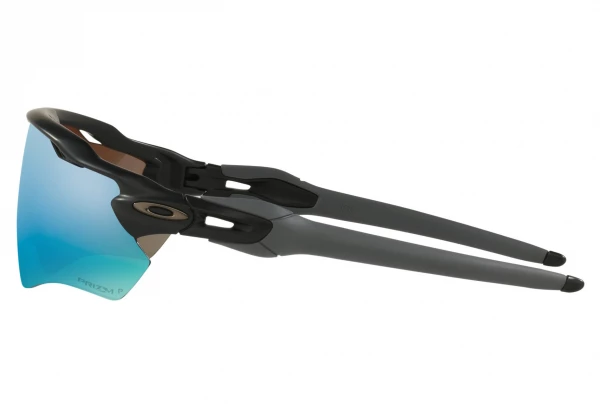 Lunettes OAKLEY Radar EV Path Noir - PRIZM Deep Water H2o Polarisé OO9208-5538 Bleu / Jaune – Image 4