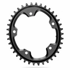 Plateau Narrow Wide AbsoluteBlack CX 1X Oval 110/5 BCD N/W Traction Chainring 12 V Noir