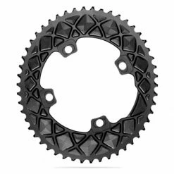 Plateau Ovale AbsoluteBlack Premium Oval Chainring Pour Transmission FSA ABS 110/4 & 5 Trous 11 V Noir