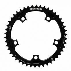 ROTOR Plateau Route NoQ Extérieur BCD130 5 Branches Noir