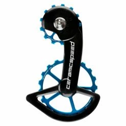 Chape De Dérailleur Ceramicspeed OSPW Coated Pour Shimano Ultegra R8000/8050 - Dura Ace R9100/9150 Bleu