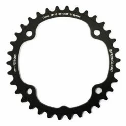 Plateau Stronglight Intérieur CT2 Campagnolo Ultra Torque / Record / Chorus 4x112BCD 2x11V Noir